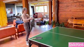 Christmas Special!! Stripping Naked Ping Pong With Cousin