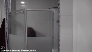 Brianna Beach Caught In Rain