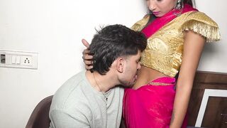 Sister-in-law offered sex to brother-in-law brother-in-law also became happy and had sex with sister-in-law when his brother was not at home