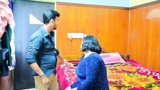 A indian house wife impressd a big penis boy with her big boobs..(Boro boro dudu)