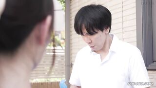 Non Kohana DLDSS 449 A Natural, Gentle Wife Who Accidentally Forgot Her Umbrella Seduces You With Her Wet, See Through Maxi Dress