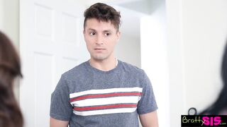 BrattySis Jade Maris & Friend Vanessa Marie Invade Stepbro's Bed until He Shares His Cum -S32:E4