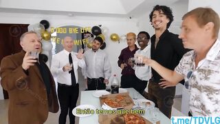 Na Festa De Despedida Deu Uma Loirinha Pra Ele LEGENDADO - Kali Roses