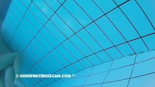 Although It Is A Public Swimming Public Pool This Couple Fucks Without Any Shame