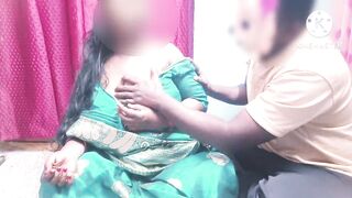 Step sister gave a great blow for her step brother when no one at home and take his cum on her tits - full tamil audio
