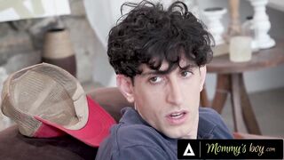 MOMMY'S BOY - Busty Stepmom Lauren Phillips Gives You A Titty Job Before Letting You Cum On Her Pussy