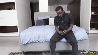 BANGBROS - Caramella Del X Spreads Her Perfect Ass And Gets Two Huge Dicks For Her Birthday