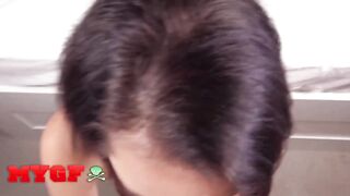 MY GF - Slutty Megan Blue Sees Stars As She Gets Her Tight Pussy Penetrated By Ken's Big Cock