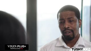 TUSHY Anal-Obsessed Hottie Scarlett Alexis Has Intense Double Penetration Orgasm