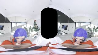 Alessa Savage As Jinx Is Absolutely Desperate To Empty Santa's Sack And Suck His Candy Cane