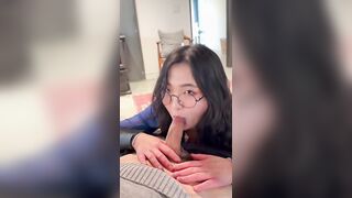 PAAG Cosplayer Sucks Her White BFs Cock