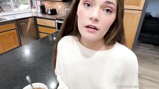 Little Step Daughter Gives Her Pussy to Old Man