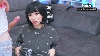 Hot Alt Girl Made me Cheat and Creampie Her for Halloween Ritual