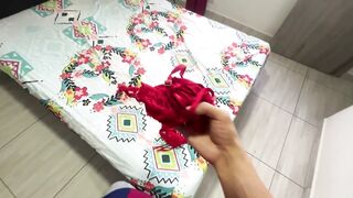 My neighbor asked me to help her fix her POV pipe. I ended up filling it with milk.