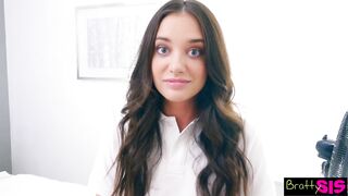 Sassy Stepsis Gia Paige, "I Bet you couldn't even Last 30 seconds in My Pussy"