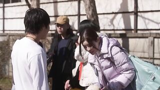 Hot Caretaker That Takes Ups A Coach After Her Duty