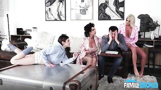 “Fuck your Stepsis As Hard As You Fuck Me!” - Three Generations of Pussies